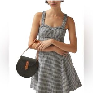 Maeve Sweetheart Mini Dress-Women’s Size: XS-Color: Black & White-NEW!!